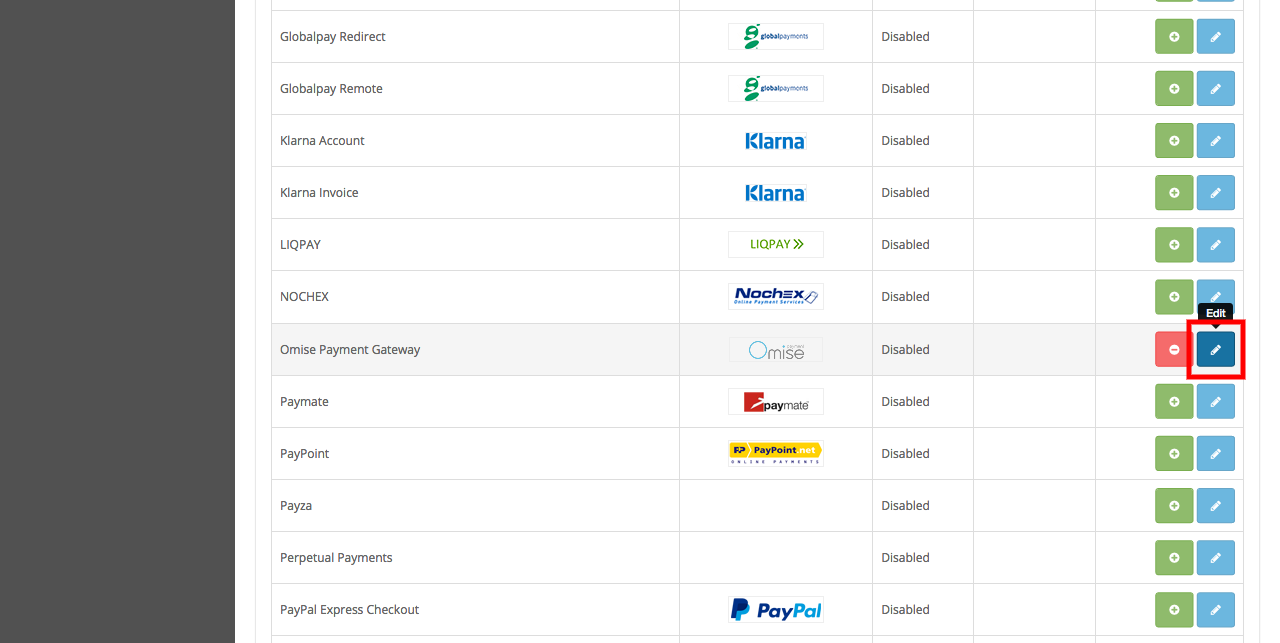 Blue pencil button for configuration