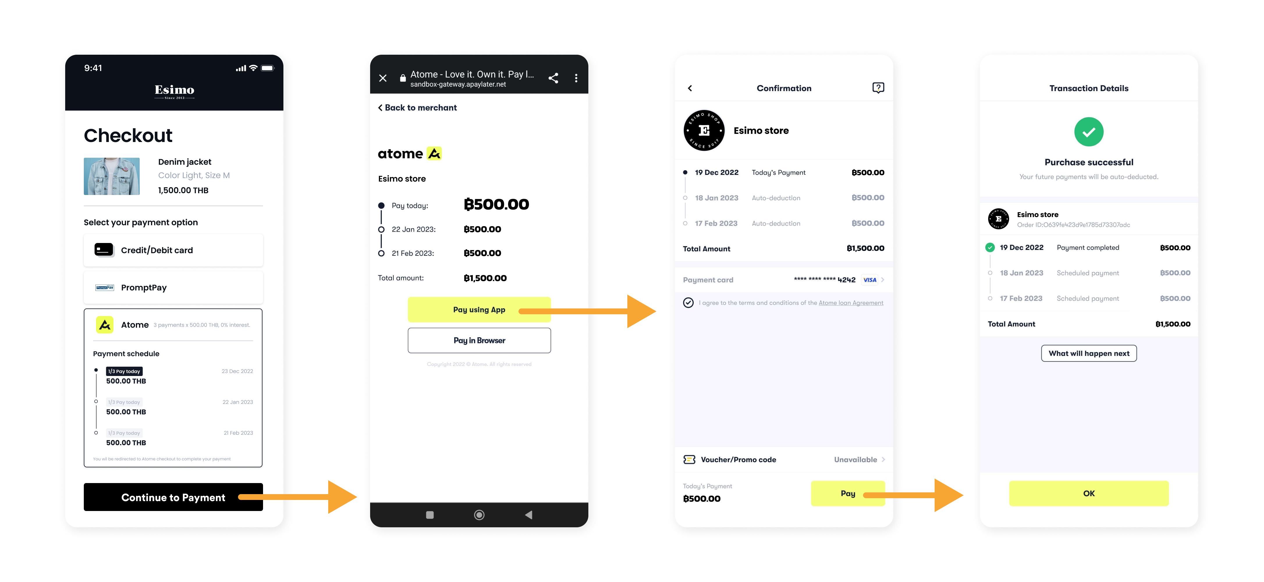 ขั้นตอน Deep Link บนแอปมือถือ